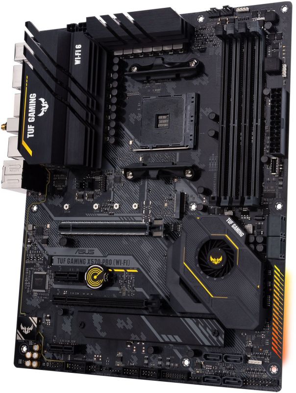 Материнcька плата ASUS TUF GAM X570-PRO WI-FI sAM4 X570 4xDDR4 HDMI-DP Wi-Fi BT ATX