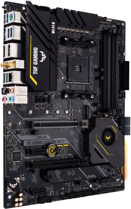 Материнcька плата ASUS TUF GAM X570-PRO WI-FI sAM4 X570 4xDDR4 HDMI-DP Wi-Fi BT ATX