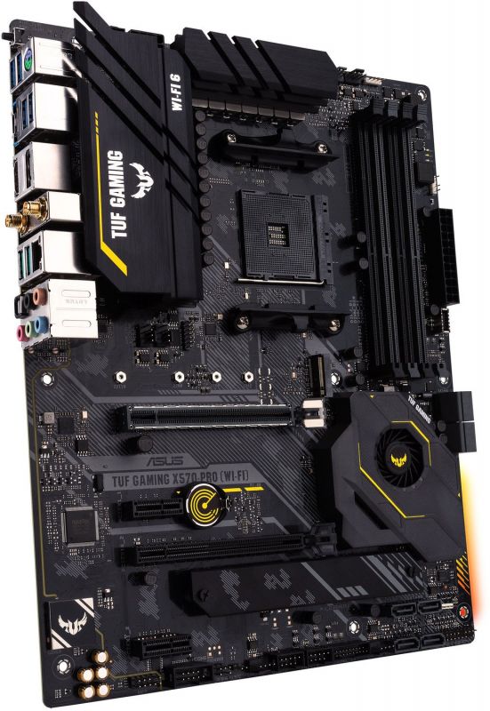 Материнcька плата ASUS TUF GAM X570-PRO WI-FI sAM4 X570 4xDDR4 HDMI-DP Wi-Fi BT ATX
