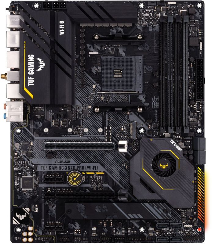 Материнcька плата ASUS TUF GAM X570-PRO WI-FI sAM4 X570 4xDDR4 HDMI-DP Wi-Fi BT ATX