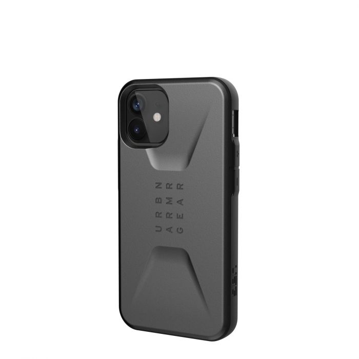 Чохол UAG для iPhone 12 Mini Civilian, Silver