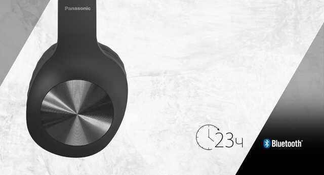 Навушники Panasonic RB-HX220BEEK Over-ear Wireless Mic Чорний