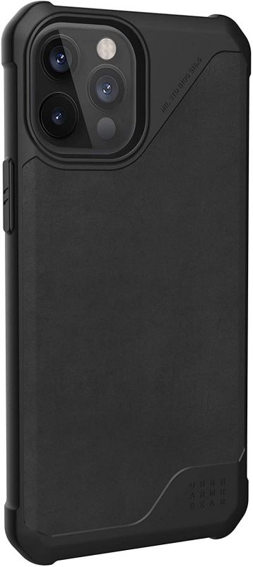 Чохол UAG для iPhone 12 Pro Max Metropolis LT, Leather Black