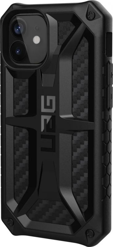 Чохол UAG для iPhone 12 Mini Monarch, Carbon Fiber