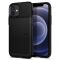 Чохол Spigen для iPhone 12 / 12 Pro Slim Armor, Black