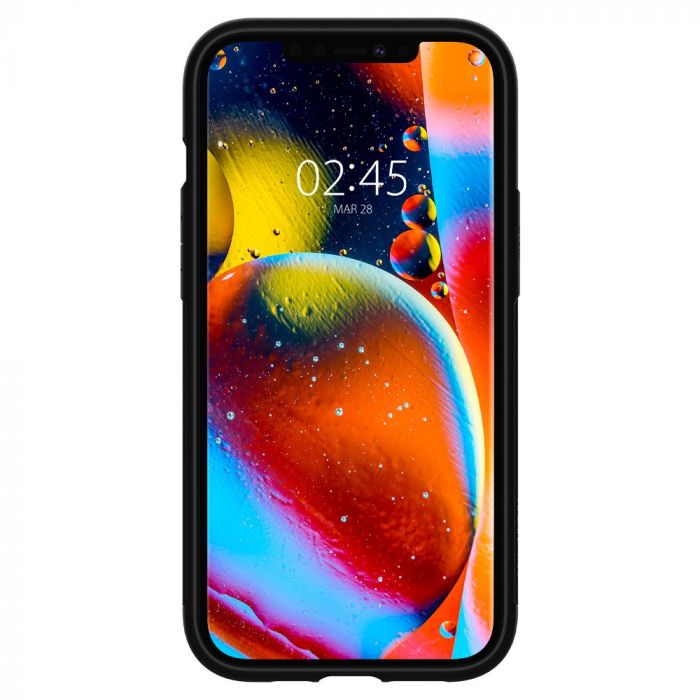 Чохол Spigen для iPhone 12 / 12 Pro Slim Armor, Gunmetal