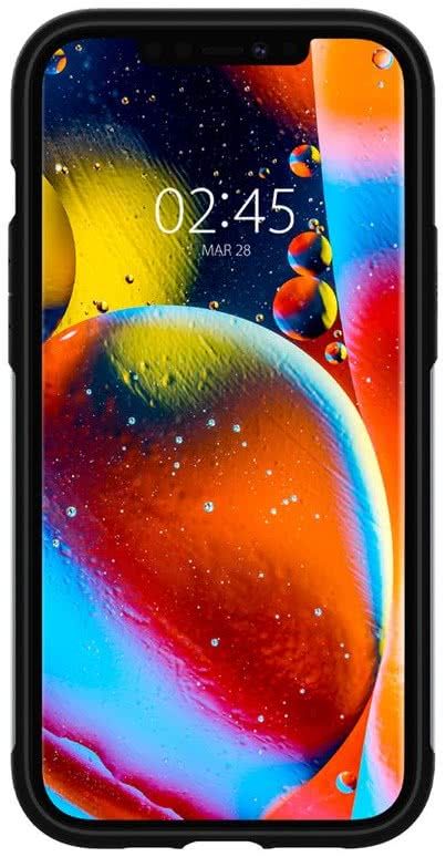Чохол Spigen для iPhone 12 Pro Max Slim Armor, Satin Silver