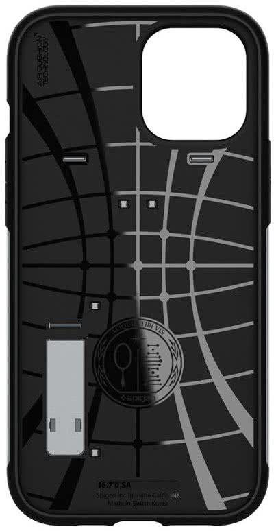 Чохол Spigen для iPhone 12 Pro Max Slim Armor, Satin Silver