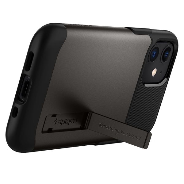 Чохол Spigen для iPhone 12 mini Slim Armor, Gunmetal