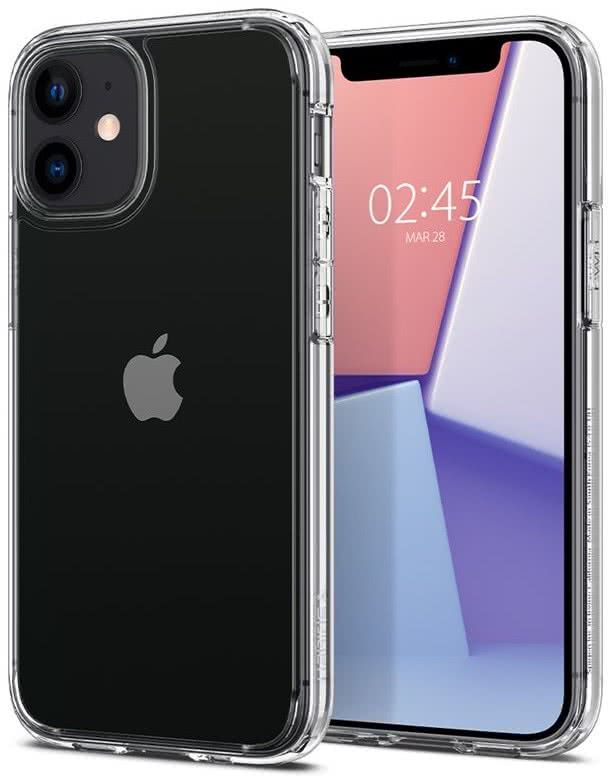 Чохол Spigen для iPhone 12 mini Crystal Hybrid, Crystal Clear