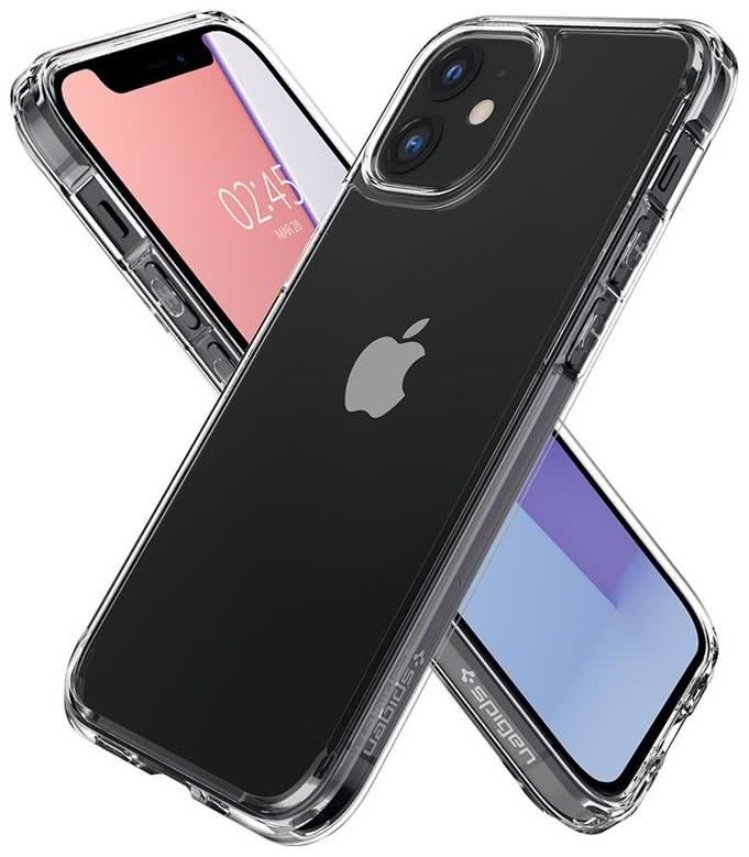 Чохол Spigen для iPhone 12 mini Crystal Hybrid, Crystal Clear
