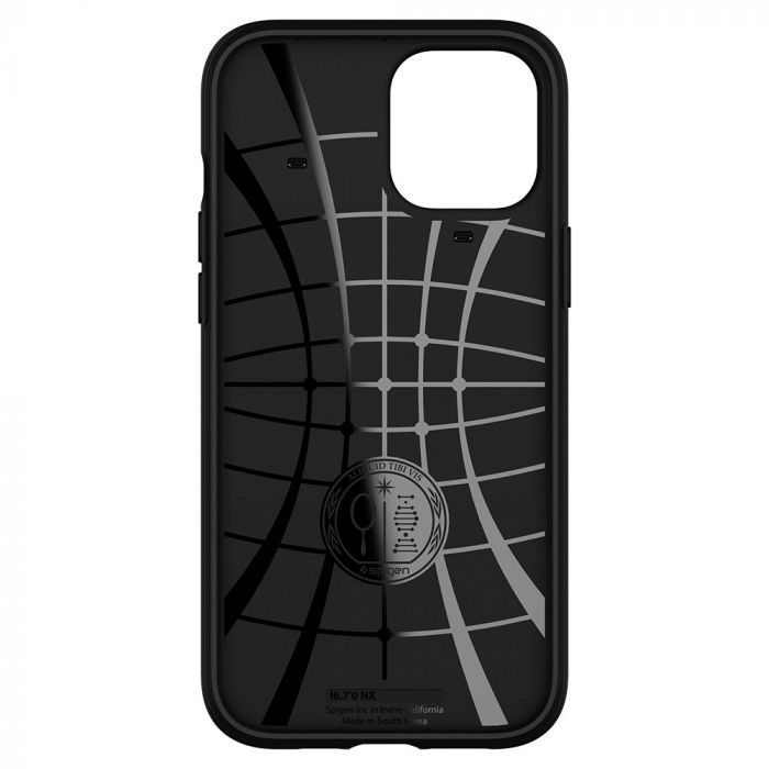 Чохол Spigen для iPhone 12 / 12 Pro Hybrid NX, Matte Black