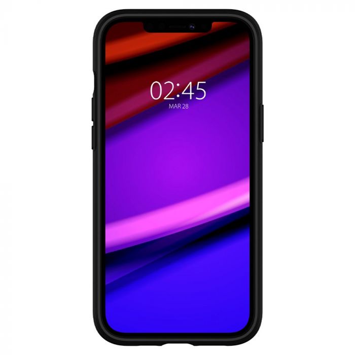 Чохол Spigen для iPhone 12 / 12 Pro Hybrid NX, Matte Black