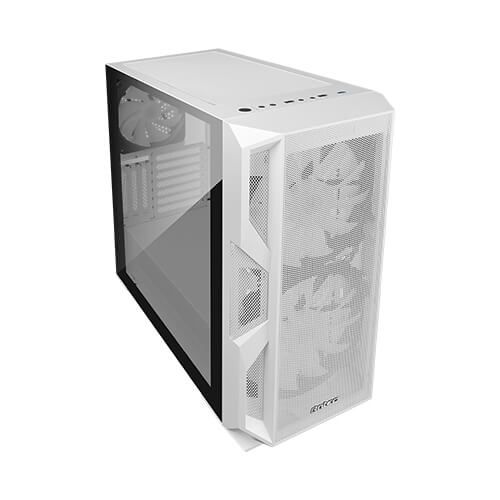 Корпус Antec NX800 Gaming,MidT,E-ATX, 2xUSB2.0,1xUSB3.0, 3x120ммARGB,скло(бічна панель),без БЖ,білий