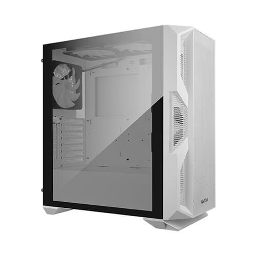 Корпус Antec NX800 Gaming,MidT,E-ATX, 2xUSB2.0,1xUSB3.0, 3x120ммARGB,скло(бічна панель),без БЖ,білий