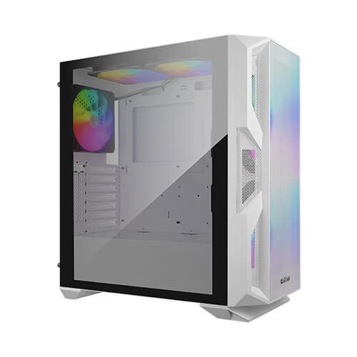 Корпус Antec NX800 Gaming,MidT,E-ATX, 2xUSB2.0,1xUSB3.0, 3x120ммARGB,скло(бічна панель),без БЖ,білий