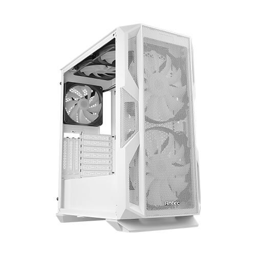 Корпус Antec NX800 Gaming,MidT,E-ATX, 2xUSB2.0,1xUSB3.0, 3x120ммARGB,скло(бічна панель),без БЖ,білий