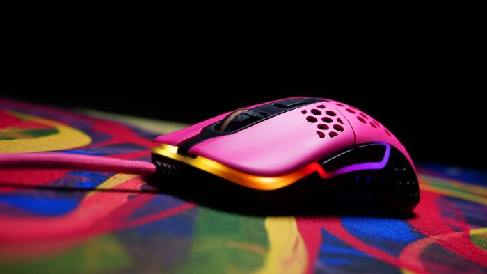 Миша Xtrfy M42 RGB USB Pink
