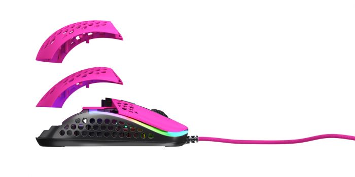 Миша Xtrfy M42 RGB USB Pink