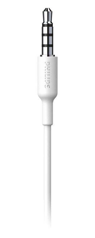 Навушники In-ear Philips TAA1105 IPX2, 3.5 mini-jack, Mic, Білий