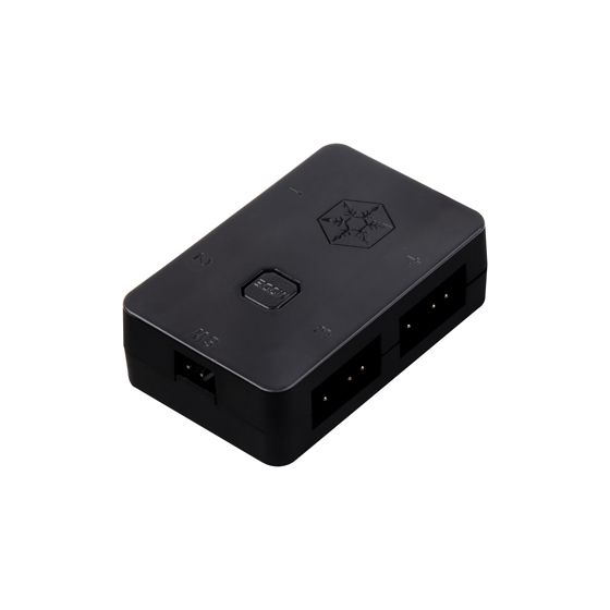 Корпус SilverStone PRECISION PS15B-PRO, MiniT,USB3.0Type-Ax2,3x120мм ARGB,скло(бічна панель),без БЖ,чорний