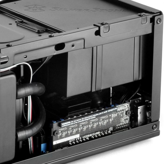 Корпус SilverStone SUGO SG13B-C, MiniITX,USB Type-C x1,USB3.0x1,сітка (передня панель),без БЖ,чорний