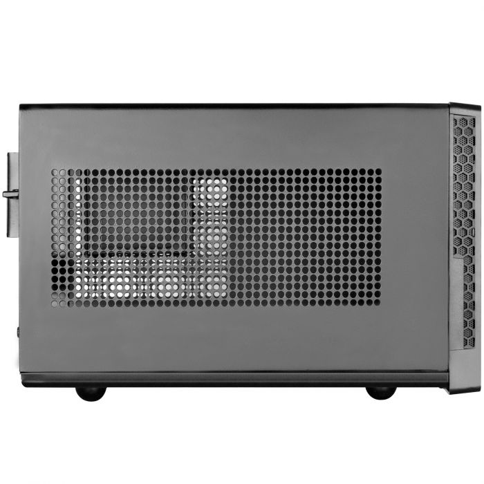 Корпус SilverStone SUGO SG13B-C, MiniITX,USB Type-C x1,USB3.0x1,сітка (передня панель),без БЖ,чорний