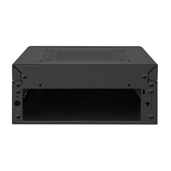 Корпус SilverStone MILO ML10B,MiniITX,USB3.0x2,3x50мм,безБЖ,чорний