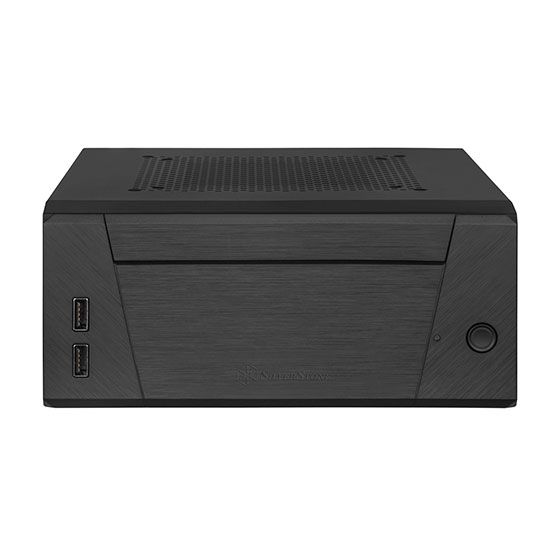 Корпус SilverStone MILO ML10B,MiniITX,USB3.0x2,3x50мм,безБЖ,чорний