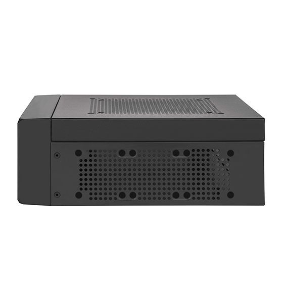 Корпус SilverStone MILO ML10B,MiniITX,USB3.0x2,3x50мм,безБЖ,чорний