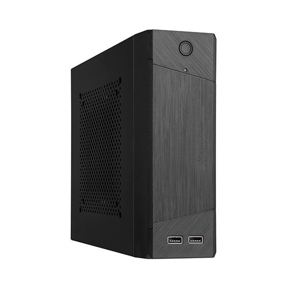 Корпус SilverStone MILO ML10B,MiniITX,USB3.0x2,3x50мм,безБЖ,чорний