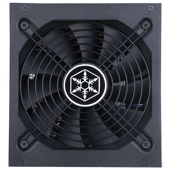 Блок живлення SilverStone STRIDER ET600-MG (600W), 80+Gold,aPFC,14см,24+8,8xSATA,4xPCIe,+3, модульний