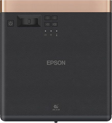 Проектор Epson EF-100B (3LCD, WXGA, 2000 lm, LASER), чорний