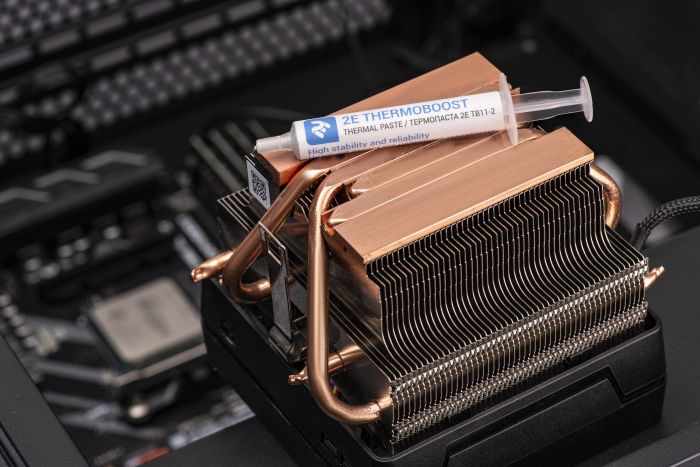 Термопаста 2E THERMOBOOST SUPREME TB11-2, (11 W/m-K), 2 гр, сіра