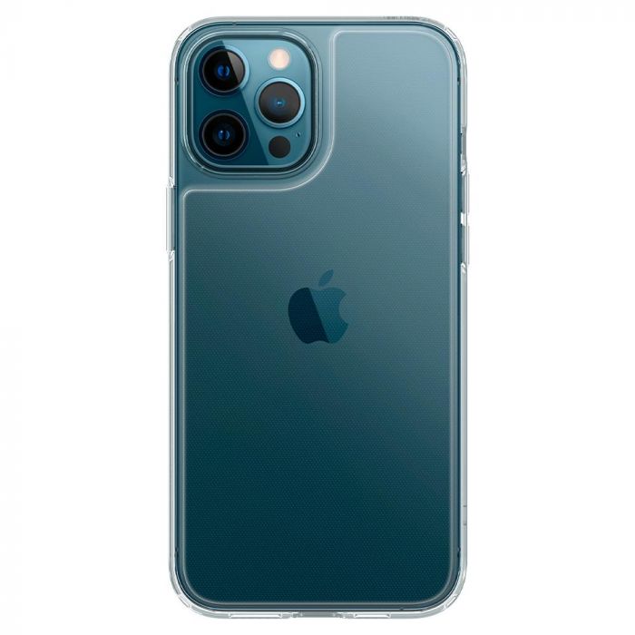Чохол Spigen для iPhone 12 Pro Max Quartz Hybrid, Crystal Clear