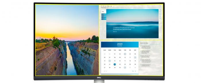 Монітор LCD 31.5" DELL S3221QS 2xHDMI, DP, USB3.0, MM, VA, 3840x2160(4K), 99%sRGB, CURVED, FreeSync