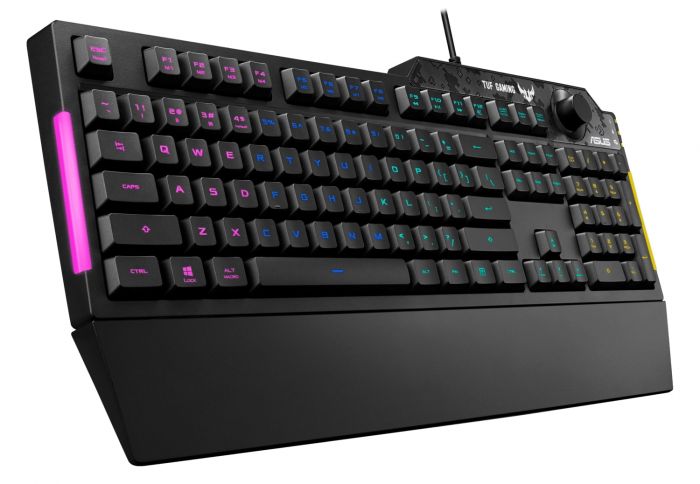Клавіатура ASUS TUF Gaming K1 RGB 104key USB RU Black