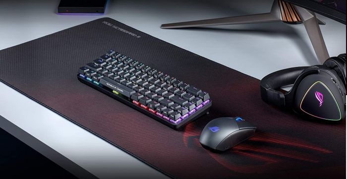 Килимок для миші ASUS ROG Scabbard II XXL Black/Red (900x400x3мм)