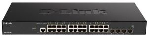 Комутатор D-Link DXS-1210-28T 24x10GE, 4x2SFP28 Websmart