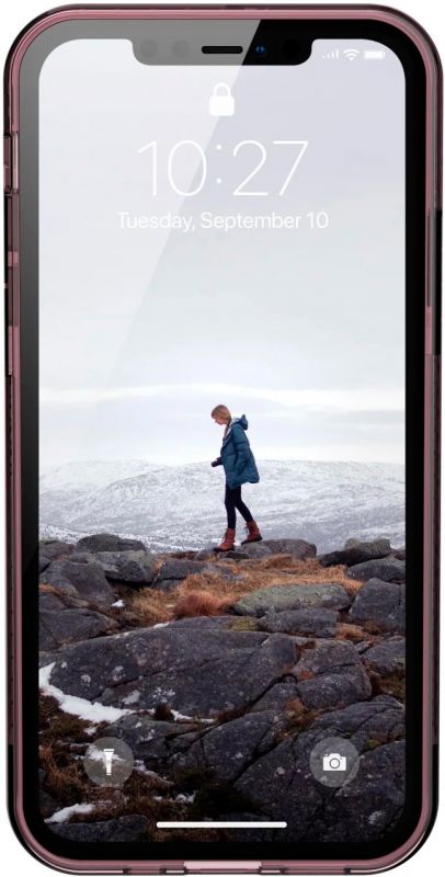 Чохол UAG для iPhone 12 / 12 Pro [U] Lucent, Dusty Rose