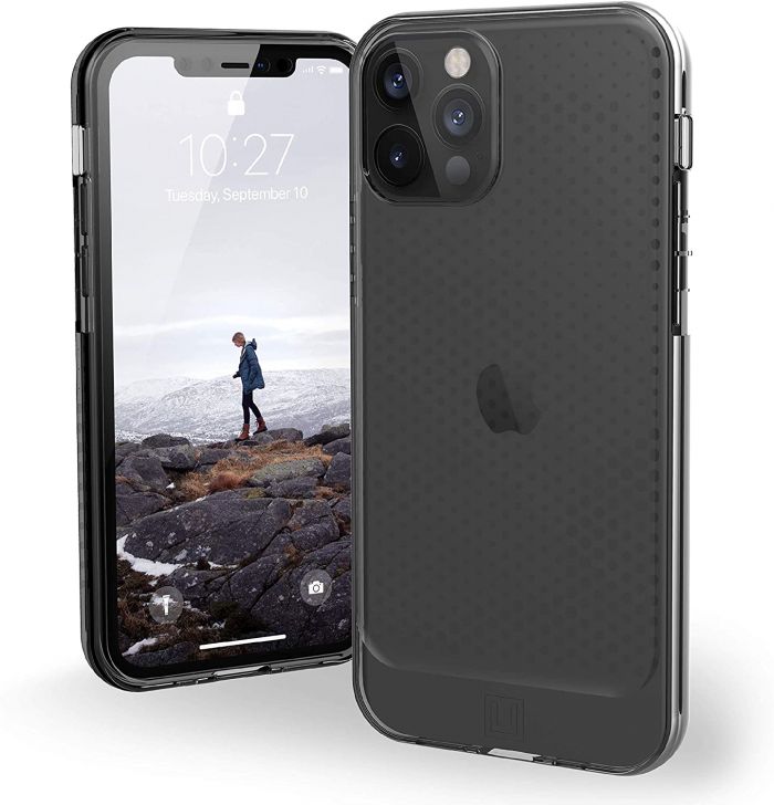 Чохол UAG для iPhone 12 / 12 Pro [U] Lucent, Ash