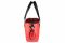 Сумка Nuvita MyMia червоний корпус/червона підкл.для мам /чорні шкіряні ручки, бокові фіксатори, ремені на візок