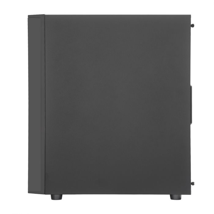 Корпус SilverStone FARA FAR1B-G,MidT, USB3.0x2,USB2.0x1, 1x120мм, скло(бічна панель),без БЖ,чорний