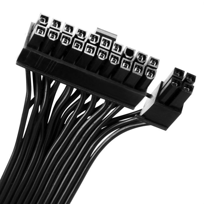 Блок живлення SilverStone STRIDER ST65F-GS V1.1(650W),80+Gold,aPFC,12см,24+2x8,8xSATA,4xPCIe,+6,модульний