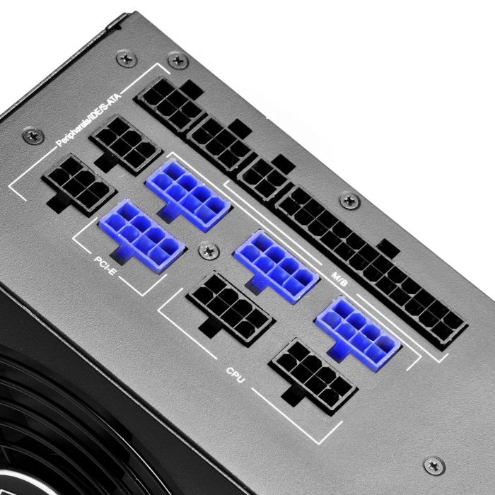 Блок живлення SilverStone STRIDER ST85F-PT (850W),80+Platinum,aPFC,12см,24+2x8,12xSATA,4xPCIe,+4,модульний
