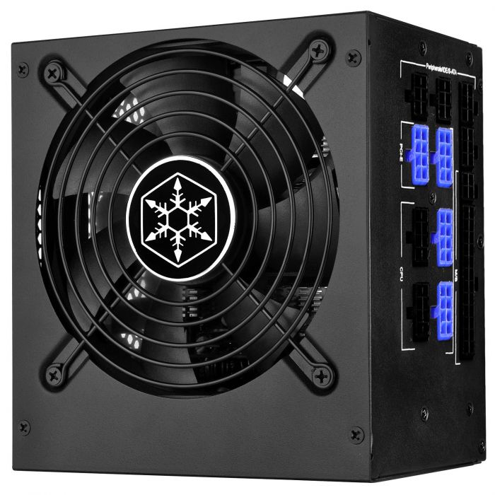 Блок живлення SilverStone STRIDER ST85F-PT (850W),80+Platinum,aPFC,12см,24+2x8,12xSATA,4xPCIe,+4,модульний