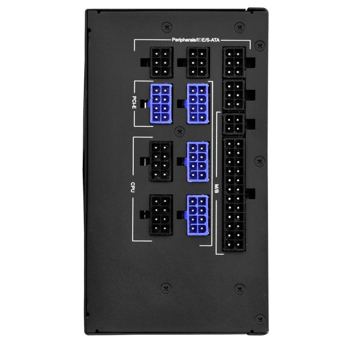 Блок живлення SilverStone STRIDER ST85F-PT (850W),80+Platinum,aPFC,12см,24+2x8,12xSATA,4xPCIe,+4,модульний