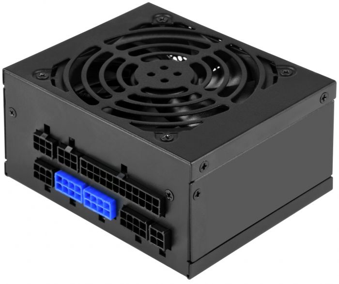 Блок живлення SilverStone STRIDER SX500-GV1.1(500W),SFX,80+Gold,aPFC,9.2см,24+8,6xSATA,8/6-Pin,6Pin,+4,модульний