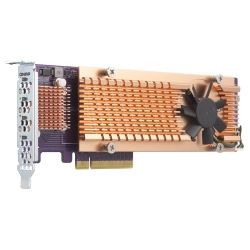 QNAP SSD expansion Quad PCIe NVMe M.2 2280