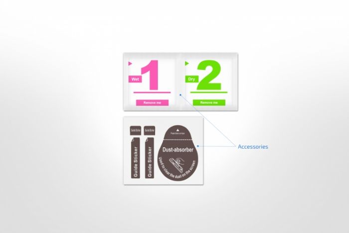 Захисне скло 2E Basic для Samsung A01 Core/M01 Core, 2.5D FCFG, black border